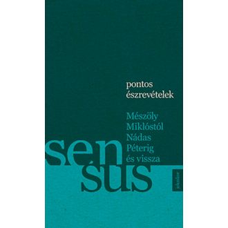   Pontos észrevételek - Mészöly Miklóstól Nádas Péterig és vissza - Bagi Zsolt