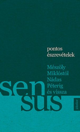 Pontos észrevételek - Mészöly Miklóstól Nádas Péterig és vissza - Bagi Zsolt