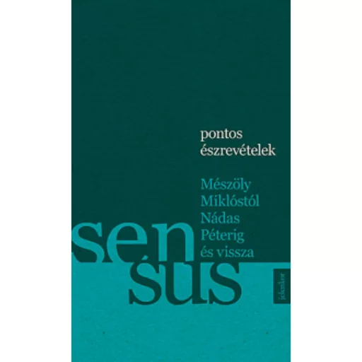 Pontos észrevételek - Mészöly Miklóstól Nádas Péterig és vissza - Bagi Zsolt