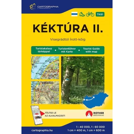 Kéktúra 2. - Visegrádtól az Írott-kőig turistakalauz 2026