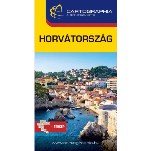 Horvátország útikönyv + térkép