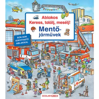   Ablakos Keress, találj, mesélj! - Mentőjárművek - Susanne Gernhauser