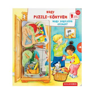 Nagy puzzle-könyvem - Hogy segítsünk otthon? - Mila Rulff
