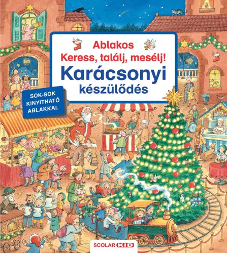 Ablakos Keress, találj, mesélj! - Karácsonyi készülődés - Franziska Harvey