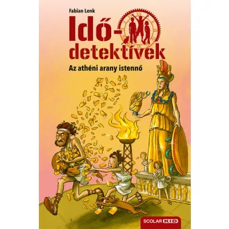   Idődetektívek 27. - Az athéni arany istennő (Új kiadás) - Fabian Lenk