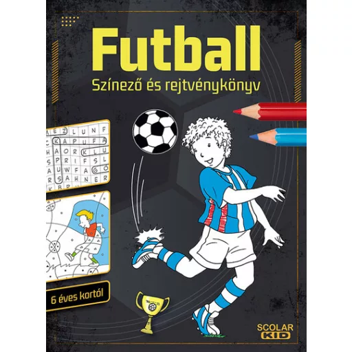 Futball - Színező és rejtvénykönyv - Falko Honnen, Philip Kiefer