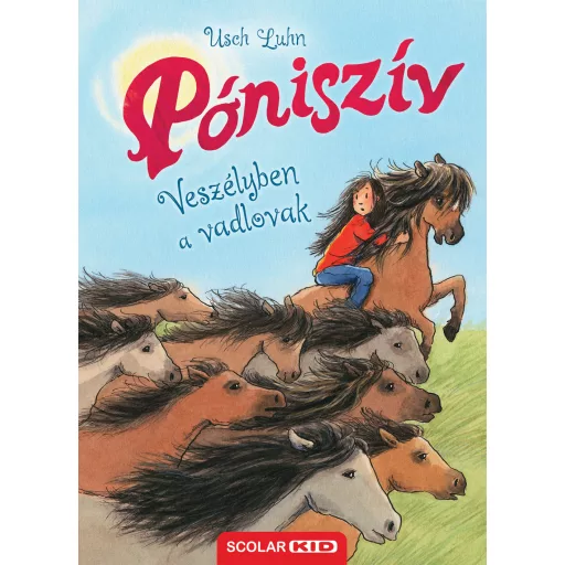 Veszélyben a vadlovak (Póniszív 19.) - Usch Luhn