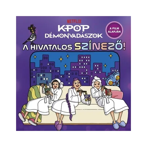 K-POP démonvadászok - A hivatalos színező