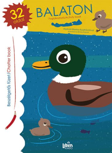 Balaton foglalkoztató - Activity book - Beszélgetős füzet - Chatter book