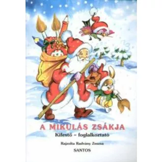 A mikulás zsákja /Kifestő, foglalkoztató (Radvány Zsuzsa)