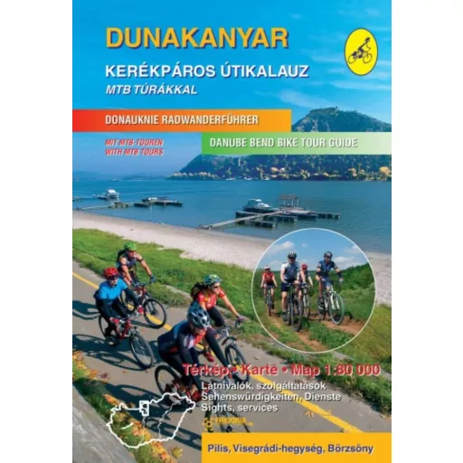 Dunakanyar kerékpáros útikalauz (2. kiadás) (Utikönyv és térkép)