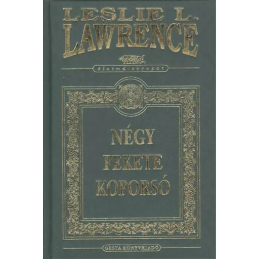 Négy fekete koporsó /Dísz (Leslie L. Lawrence)