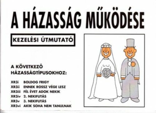 A házasság működése /Kezelési útmutató (Martin Baxendale)