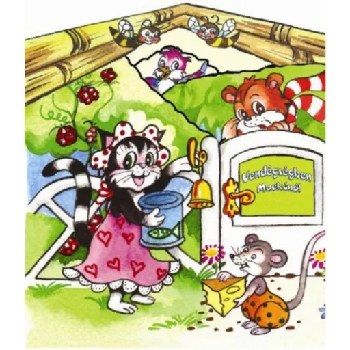 Vendégségben Mackónál /Leporelló (Leporelló)