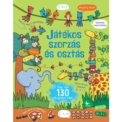 Játékos szorzás és osztás - Szépséghibás példány!