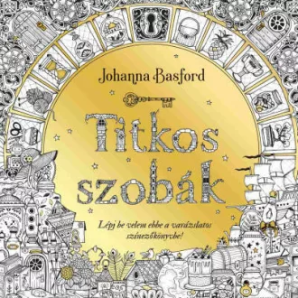   Titkos szobák - Johanna Basford - Szépséghibás példány!