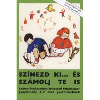   Színezd ki... és számolj te is - Rosta Katalin (zöld) - Szépséghibás példány!