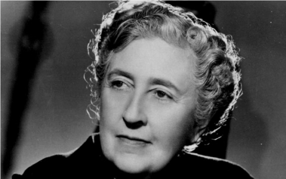 Agatha Christie egyik közismert portréja