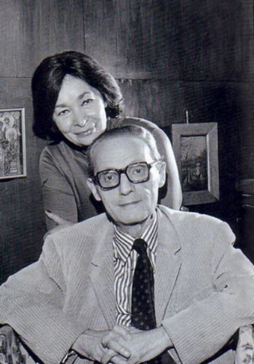 Szabó Magda férjével