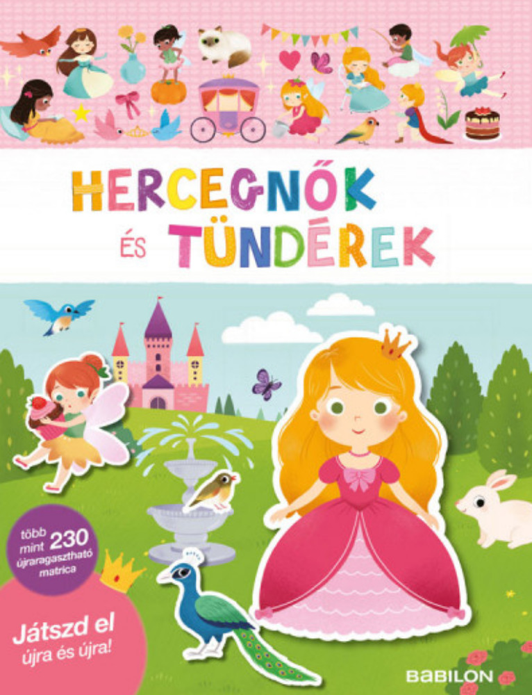 Matricás füzet - Hercegnők és tündérek