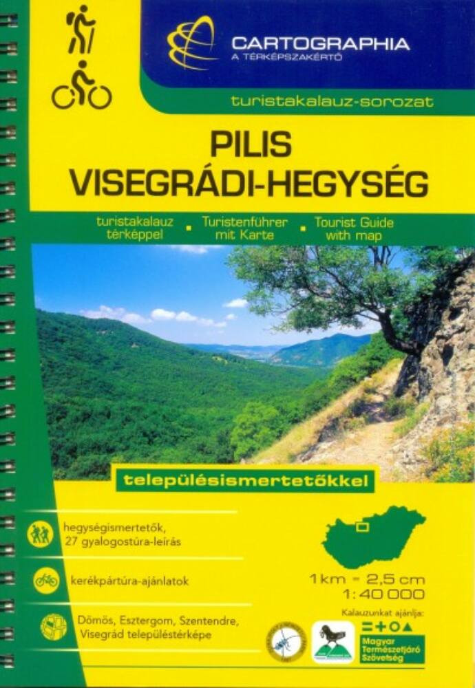 Pilis, Visegrádi-hegység turistakalauz (1:40 000) - Turistakalauz-sorozat