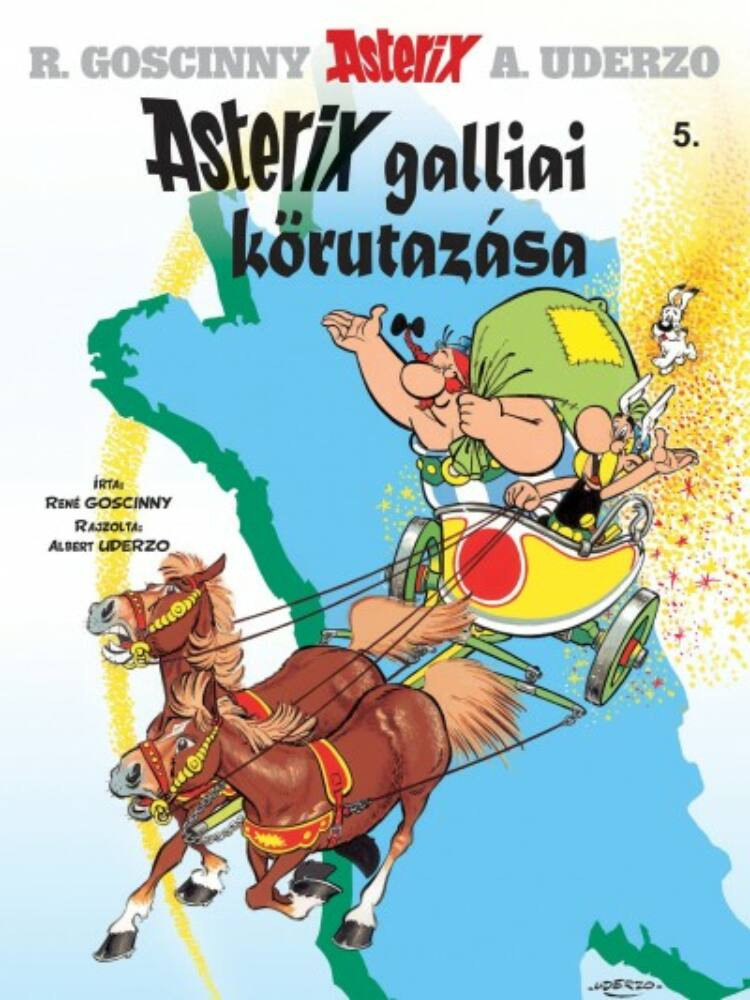 Asterix 5. - Asterix galliai körutazása - Albert Uderzo