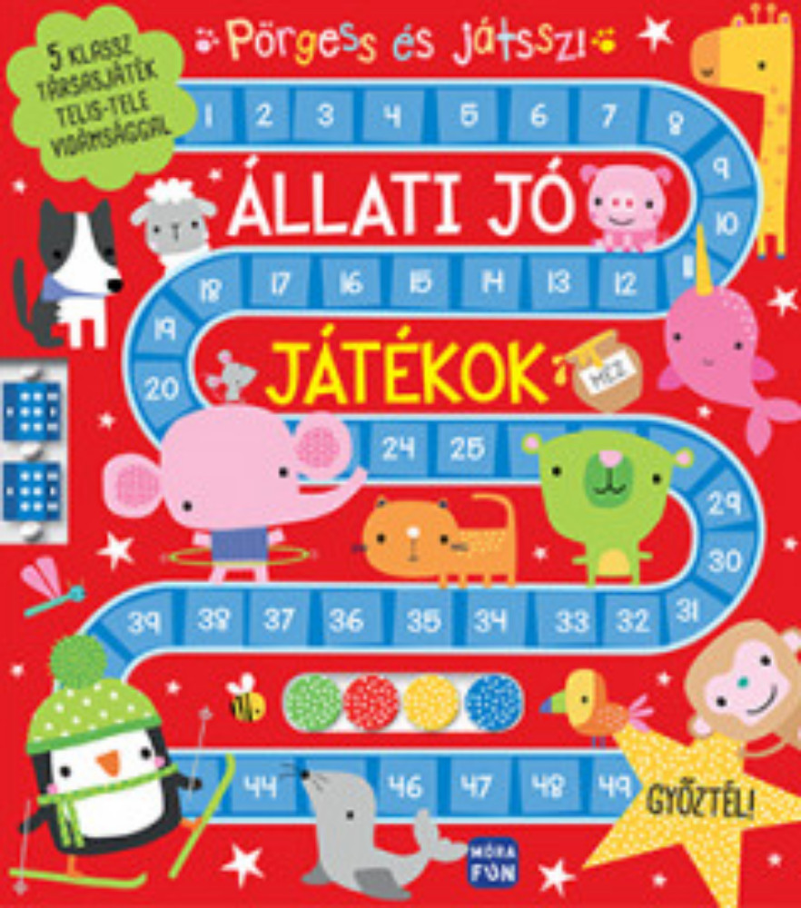 Pörgess és játssz! - Állati jó játékok Pörgess és játssz! - Állati jó játékok