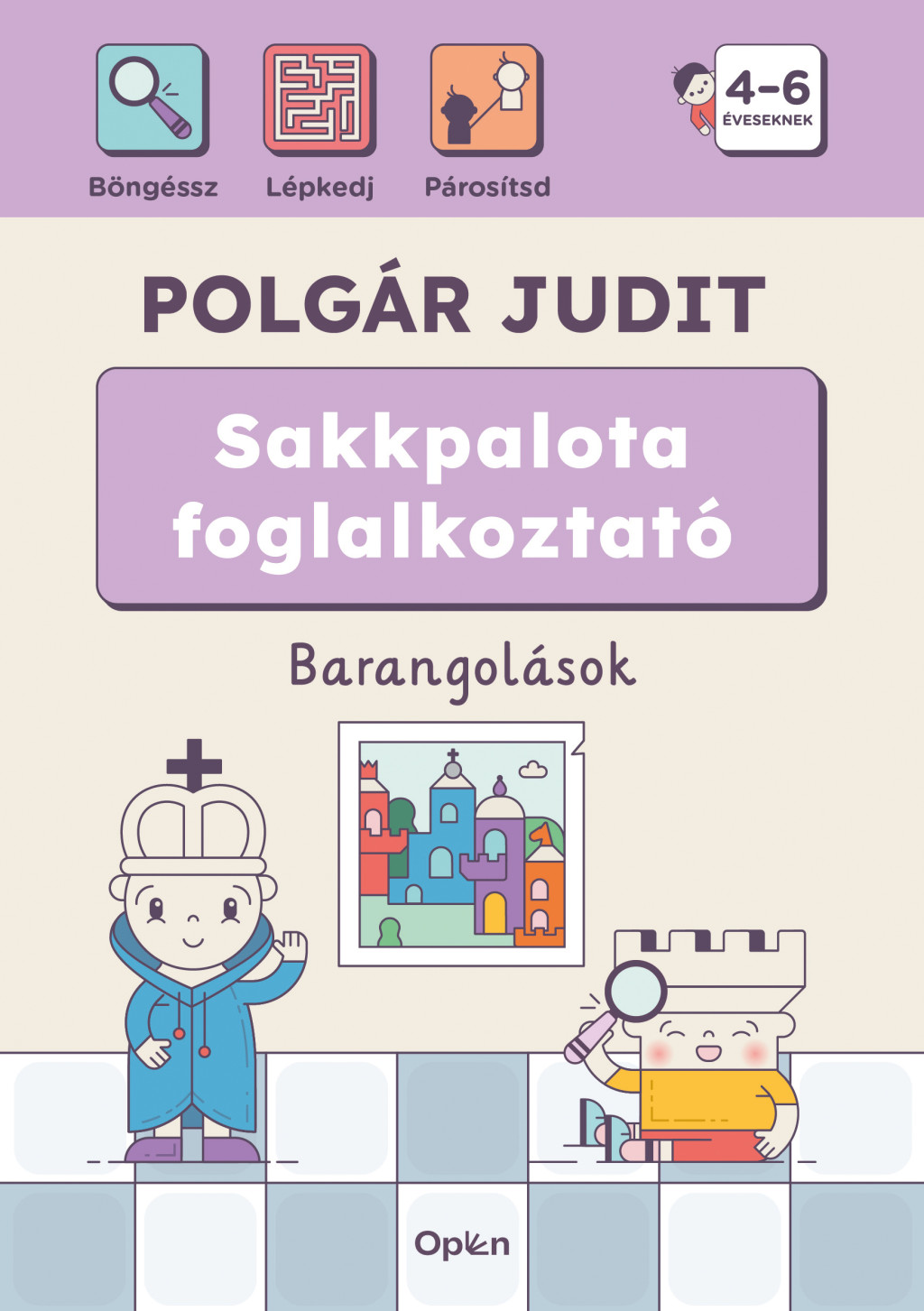 Sakkpalota foglalkoztató - Polgár Judit