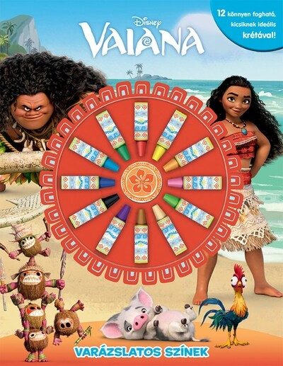 Varázslatos színek: Vaiana - Disney
