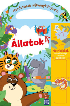 Hordozható rejtvénykönyvem - Állatok Hordozható rejtvénykönyvem - Állatok