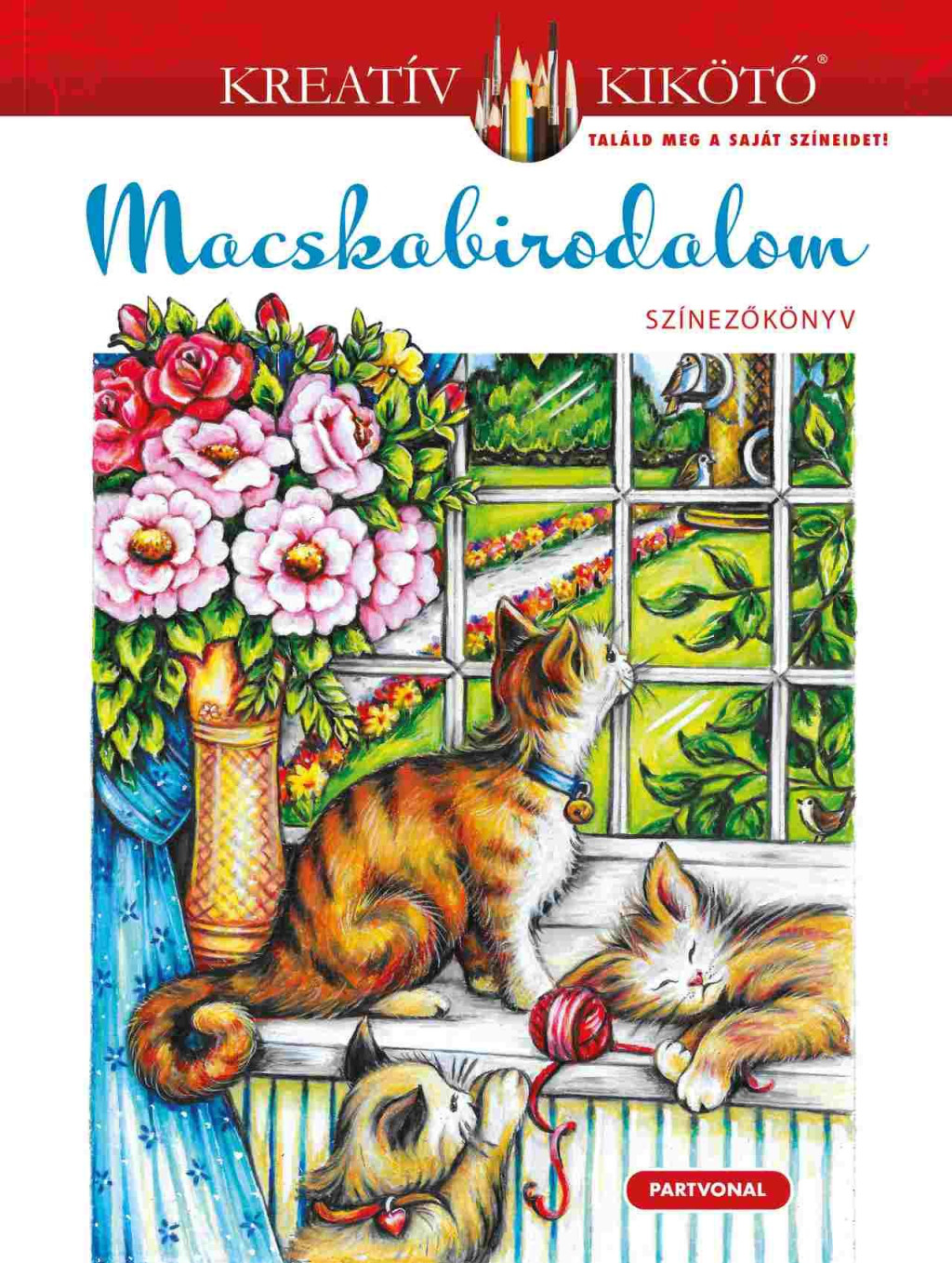 Macskabirodalom - Színezőkönyv - Teresa Goodridge