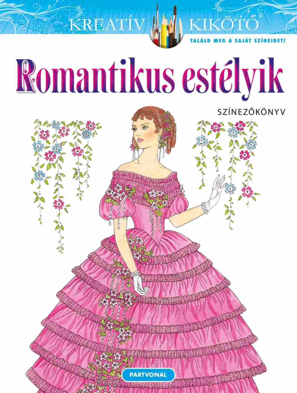Romantikus estélyik - Színezőkönyv - Ming-Ju Sun