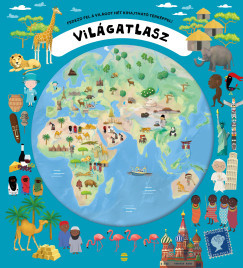 Világatlasz - Fedezd fel a világot hét kihajtható térképpel! Világatlasz - Fedezd fel a világot hét kihajtható térképpel!