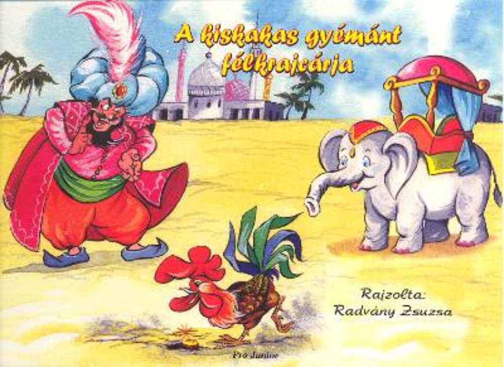 A kiskakas gyémánt félkrajcárja (Arany László) - Leporelló kötés A kiskakas gyémánt félkrajcárja (Arany László) - Leporelló kötés