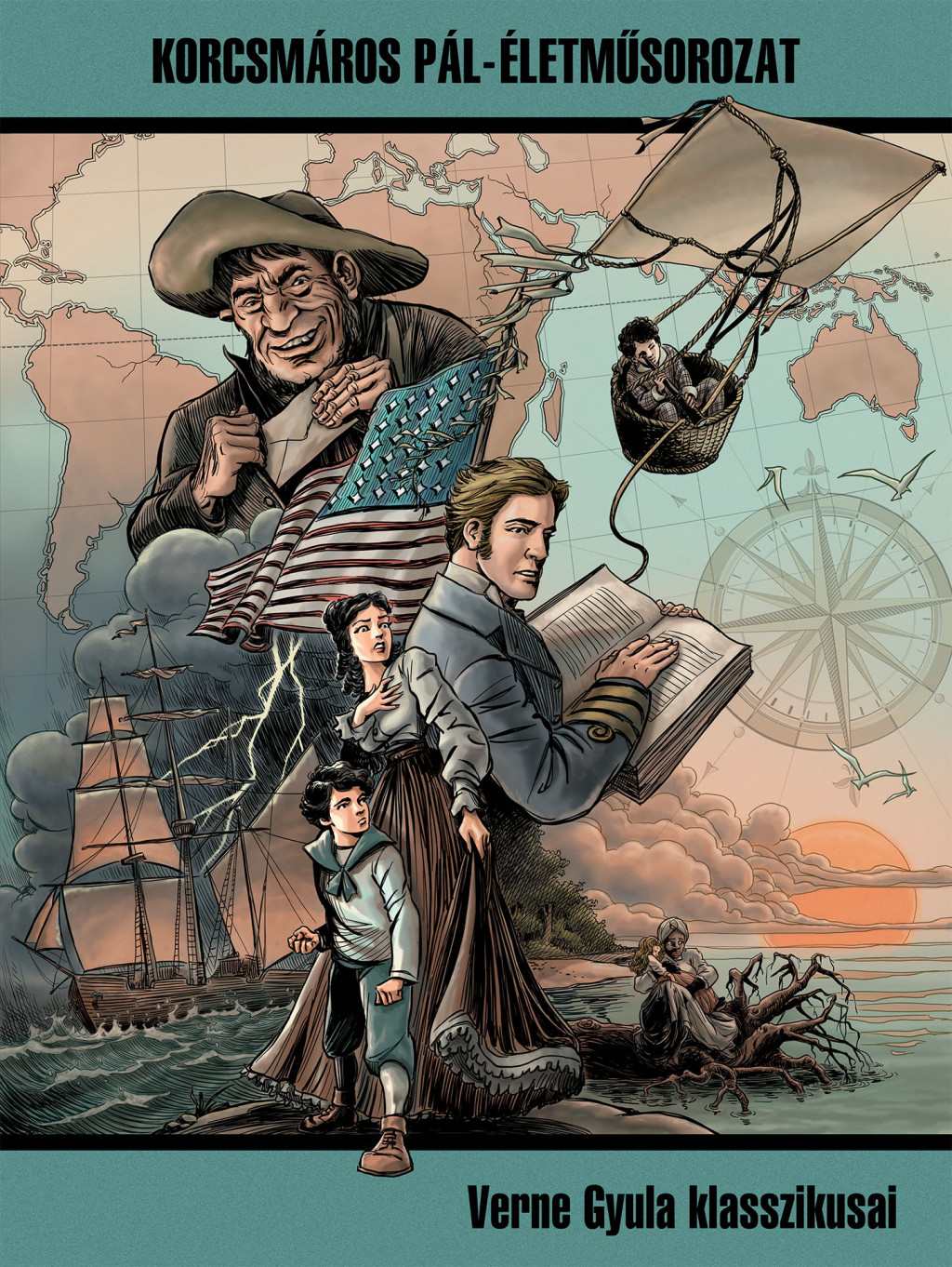 Verne Gyula klasszikusai - Jules Verne, Korcsmáros Pál Verne Gyula klasszikusai - Jules Verne, Korcsmáros Pál